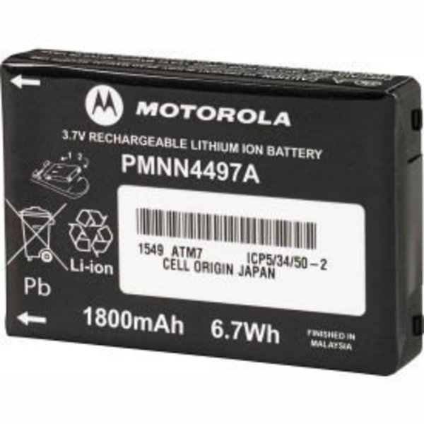 Motorola Motorola Solutions PMNN4497AR Lithium Ion Battery For  CLS110, CLS1410 PMNN4497